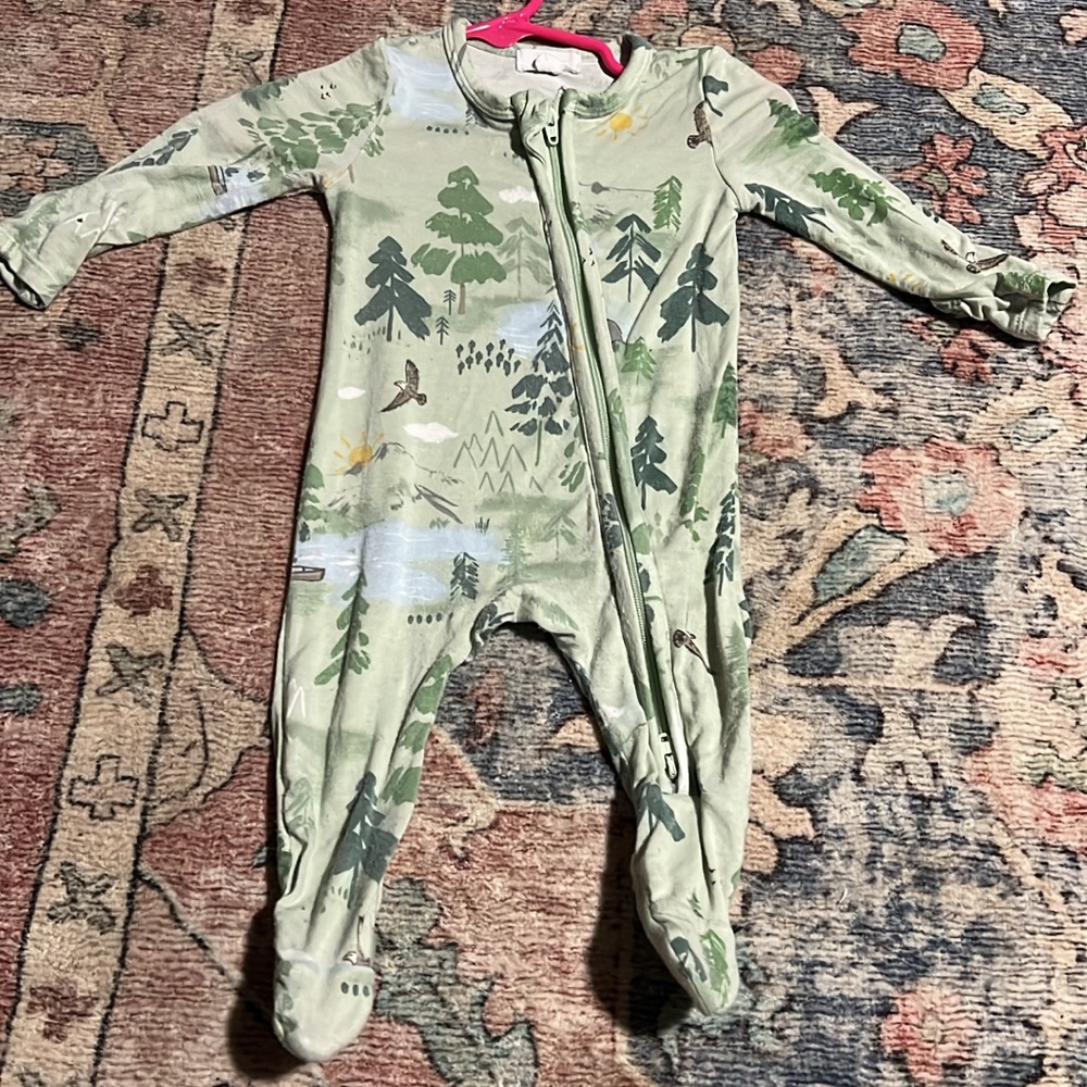Angel Dear Woodland Adventure Kids Footie bamboo